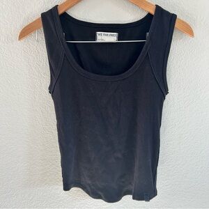 Free People/We The Free Black Tank Top